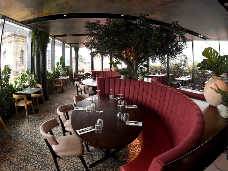 The space is relaxed yet refined.