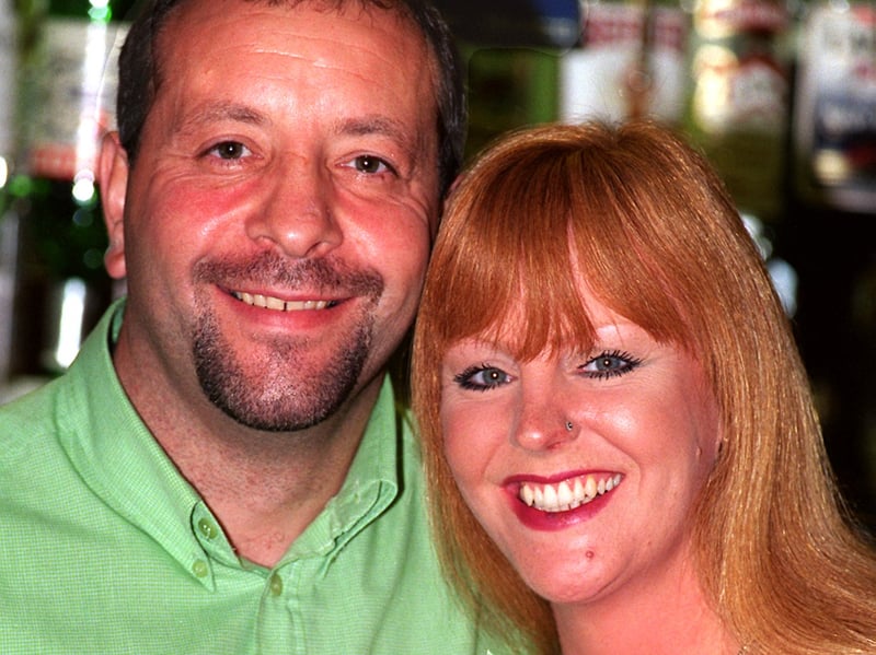Fred and Andrea Fearn, of The Sportsman pub, Cambridge Street, Sheffield city centre, in 1998