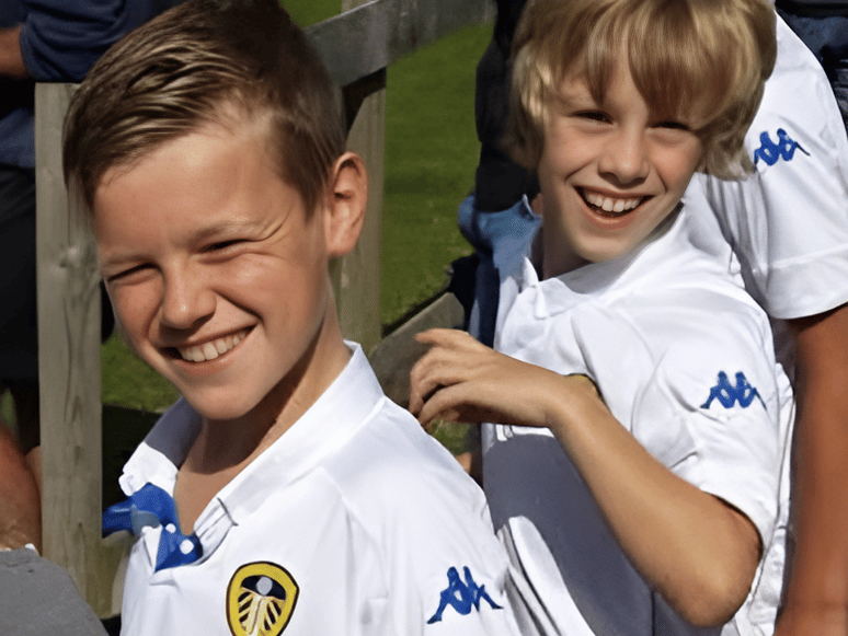 Sam Chambers and Rhys Chadwick coming though the academy.