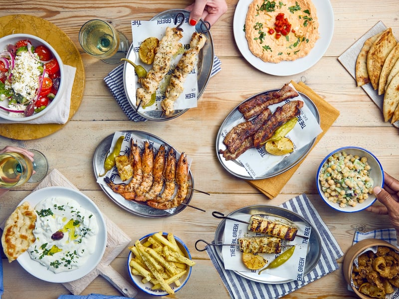 The Real Greek is offering a free kids meal every Sunday, when an adult pays £15 or more. The deal is being offered to children aged 12 and under.