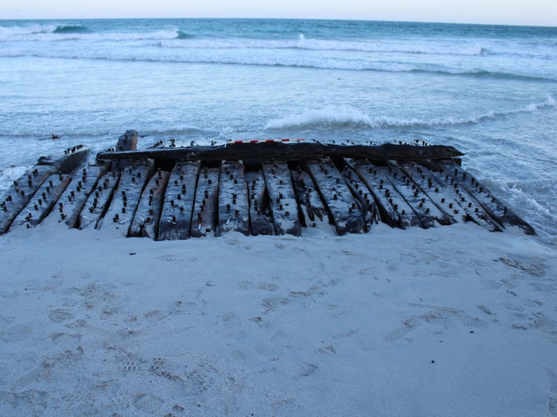 Archaeologists discovered evidence which suggests the identity of the wreck on the shores of Sanday, is 1700s vessel the Earl of Chatham.