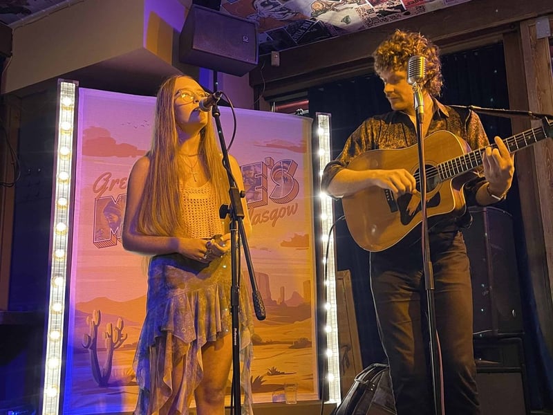 There's a real dearth of liove music in Glasgow this evening - somewhat unusually - but there's always a singalong at Maggie's, on the Trongate, with their nightly 'Rock n Rodeo'. The country classics and singalongs in the main bar start at 7pm.