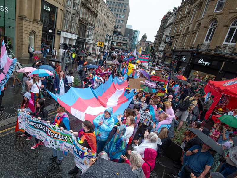 Northern Pride's 2025 march through Newcastle city centre was a wet one, and the year ended with a change of organisers. We can't wait to see what comes from the new team.