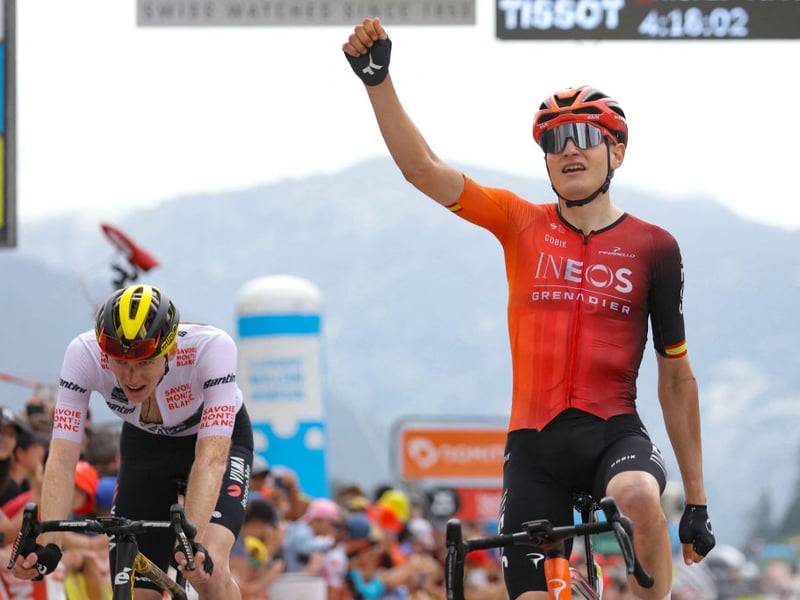 Completing our list - also earning around €2.5 million - is Spaniard Carlos Rodriguez. The young cyclist races for UCI WorldTeam Ineos Grenadiers and was previosuly a BMX rider. Recruited by his team at only 18 years old and came fifth in the 2023 Tour de France, winning stage 14 ahead of Tadej Pogačar and Jonas Vingegaard. He may well climb up this list in the years to come.