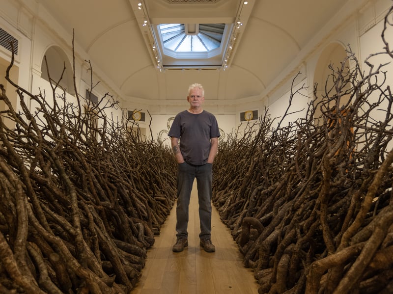 Featuring over 200 works, the show will include major installations made in response to the iconic Royal Scottish Academy (RSA) building, as well as drawings, photographs, films, sketchbooks and archival items dating back to the mid-1970s and spanning fifty years. 
