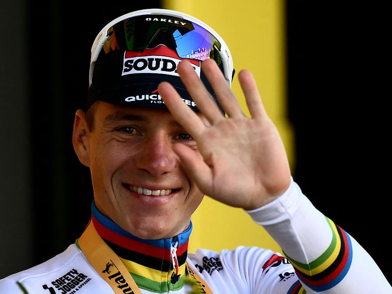 Belgian Remco Evenepoel has won a saddlebag-load of trophies, including two UCI world championships, an Olympic gold medal and a European championship. His victory in the 2022 Vuelta a Espana was the first Grand Tour win for a Belgian since 1978. Soudal-QuickStep are thought to pay him around €5 million a year.