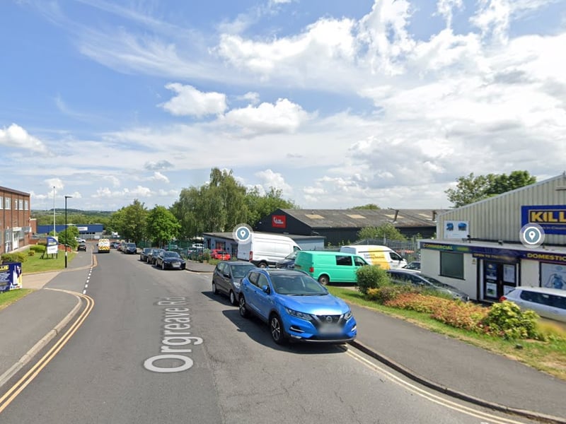 The seventh-highest number of reports of shoplifting offences in Sheffield in May 2025 were made in connection with incidents that took place on or near Orgreave Road, Handsworth, with 6