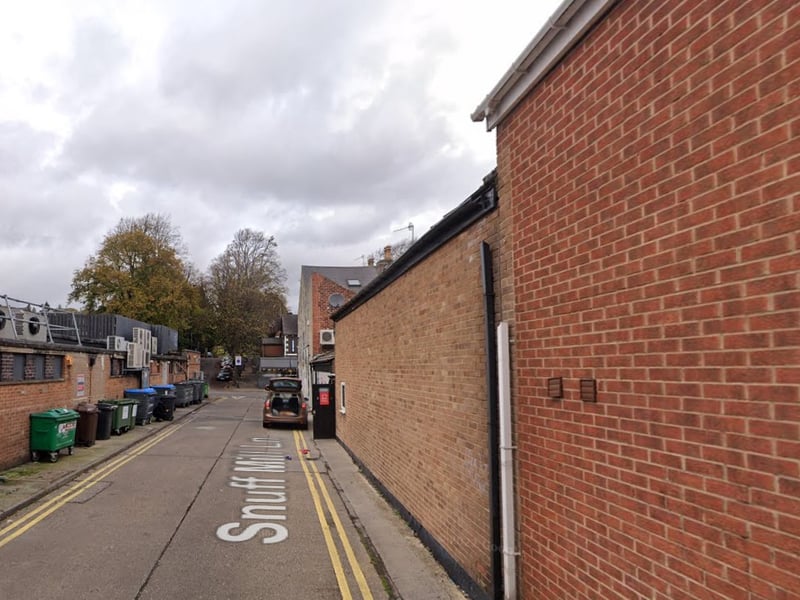 The joint-highest number of reports of shoplifting offences in Sheffield in May 2025 were made in connection with incidents that took place on or near Snuff Mill Lane, off Ecclesall Road, with 15 