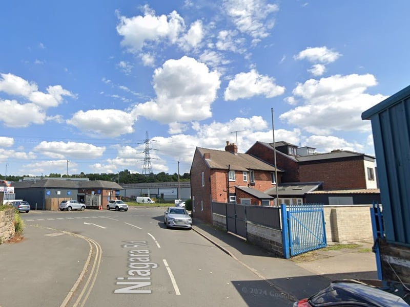 The second-highest number of reports of shoplifting offences in Sheffield in May 2025 were made in connection with incidents that took place on or near Niagara Road, Wadsley Bridge, with 13