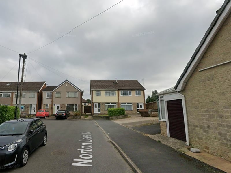 The joint-highest number of reports of shoplifting offences in Sheffield in May 2025 were made in connection with incidents that took place on or near Norton Lees Close, Norton Lees, with 15 