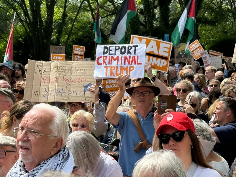"Deport Criminal Trump"