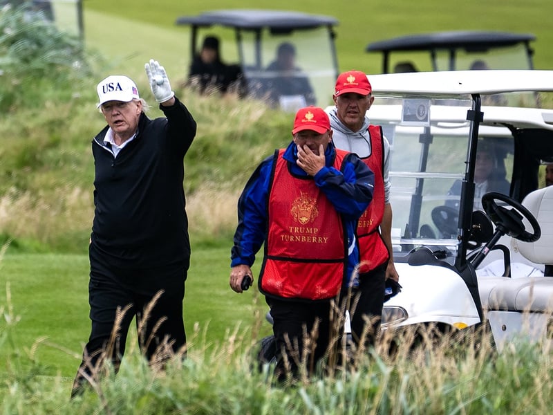The Presidents visit to Scotland's picturesque Turnberry underlines the US president's long-held desire to host golf's illustrious British Open at the famous course, despite numerous stumbling blocks.