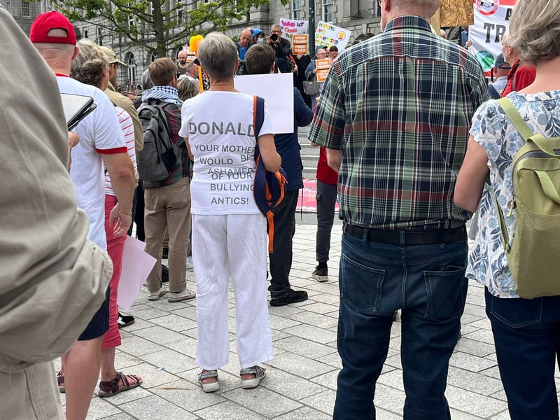 "Donald your mother would be ashamed of your bullying antics"