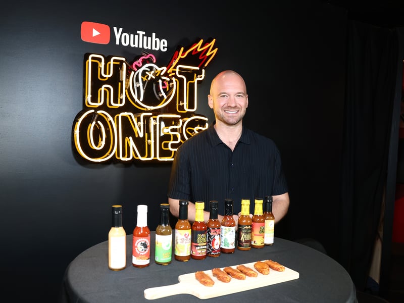 It did feel like a clip from an episode of Hot Ones. So job done. 