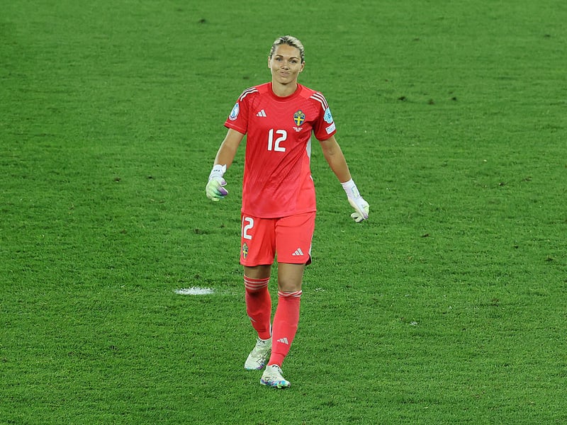 Her tournament will sadly be remember for her penalty shootout miss against England in the quarter-final stage. However, Falk was her nation's top ranked player with an average rating of 7.97. She kept two clean sheets in four games.