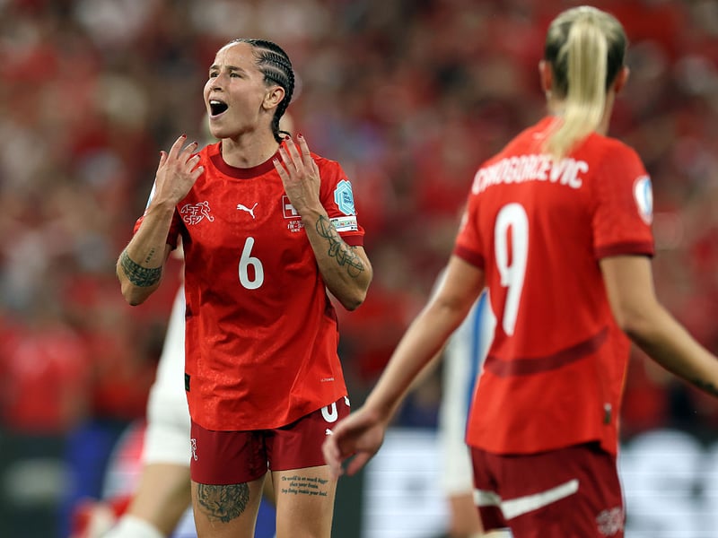 The host nation's standout player, Frankfurt midfielder Reuteler scored one and assisted another before the Swiss were put to the sword by Spain in the quarter-finals. She had an average rating of 7.95 for her performances during the tournament.