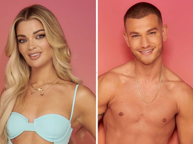 The rank outsiders for this year's Love Island are Helena and Blu - with lengthy odds of 30/1.
