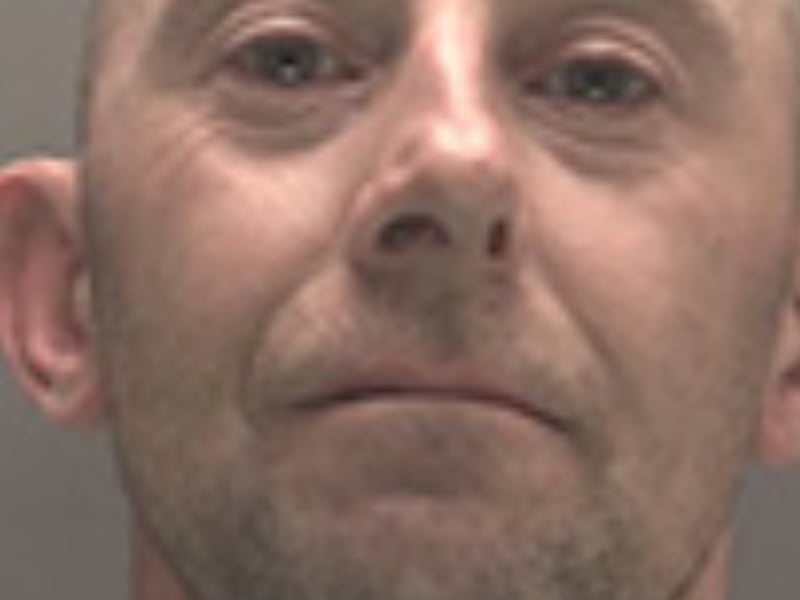 Andrew Jackson, 41, of Ramford Street, St Helens, threw bottles at police during the Southport riot before leaving the scene. When officers visited his home two weeks later, he attempted to flee. He was jailed for two years and eight months.