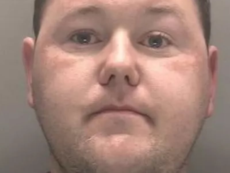 Tommy Callaghan, 32, of Platt Bridge, Wigan, joined in racist chanting and threw items at police during the Southport unrest. He was sentenced to two years and two months.