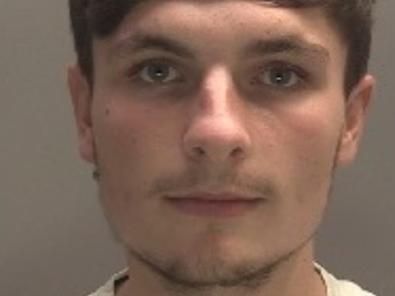 Curtis Faure, 19, of Thomas Lane, Broadgreen, threw a brick at officers during the Liverpool riots on August 3. He pleaded guilty and was jailed for one year.