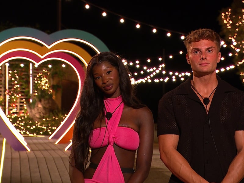 One of the briefest stays in the villa in series 12, Ryan (L) arrived on Day 22 and was dumped on Day 23.