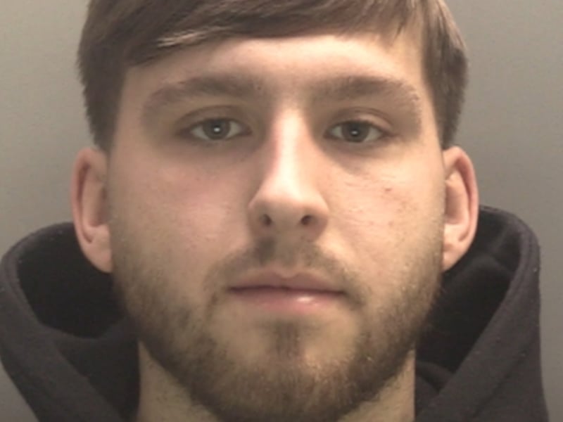 Harry Conway, 20, of Vivian Drive, in Birkdale, threw missiles in the direction of officers and police carriers in Southport on July 30. He was sentenced to one year and eight months in a Youth Offender Institution.