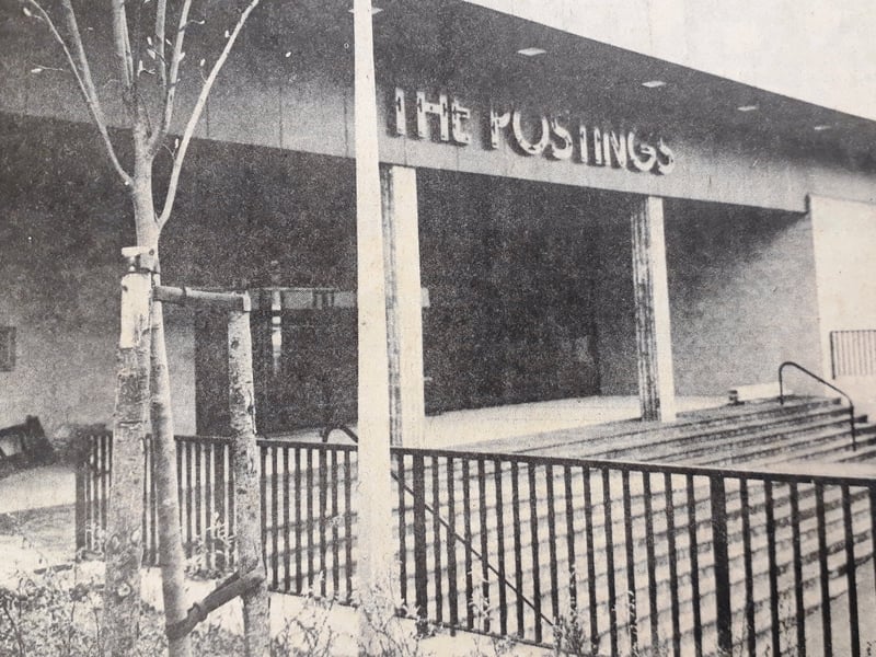 The Postings Shopping Centre in Kirkcaldy ahead of its 1981 opening