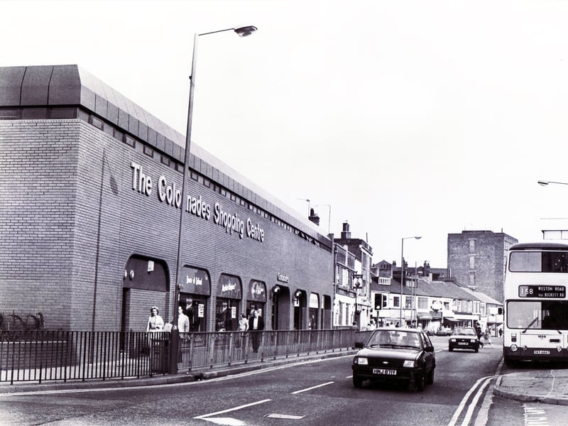 Colonnades Shopping Centre, Doncaster, in 1984