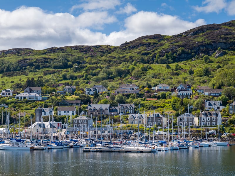 In Argyll and Bute, life expectancy for women is 81.9 and life expectancy for men is 78.1
