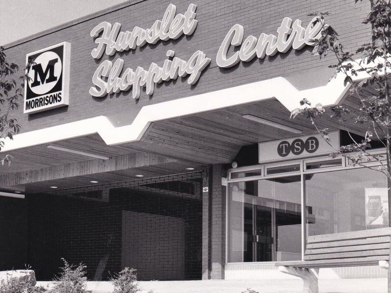Hunslet Shopping Centre, Leeds, in April 1983