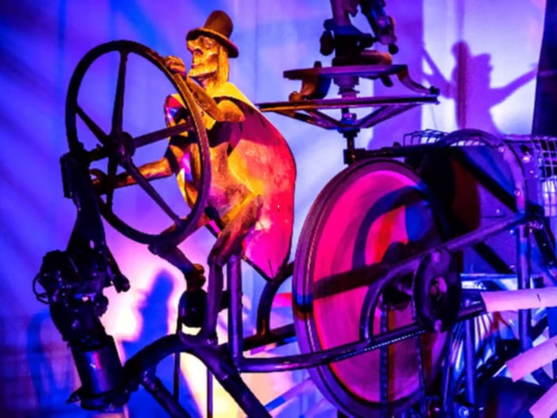 Located on Glasgow's Trongate, Sharmanka is one of the city's more unique attractions - shows put on using an extensive collection of kinetic (moving) sculptures assembled from found objects, beautiful scrap and exquisitely hand carved characters. You can catch three shows today, 'Journey' at 1.30pm and 3.30pm and 'Wheels of Life' at 5.15pm. Tickets start at £10.78 for children, rising to £17.25 for adults. 