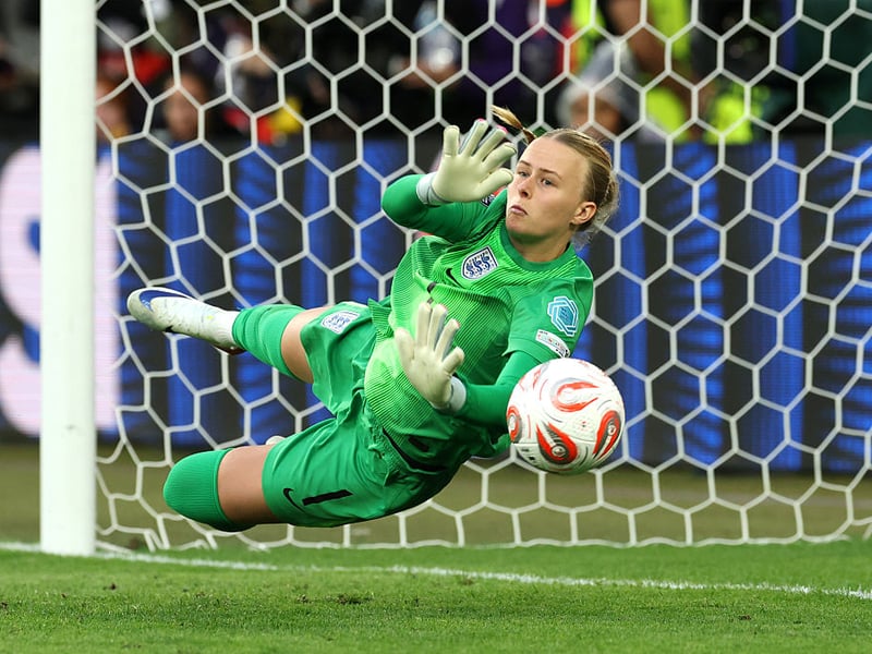 The other Lioness' hero at the European Championship was goalie Hannah Hampton. Without her many penalty saves, England would not have claimed their first major football championship on foreign soil. She's the 5/1 third favourite.