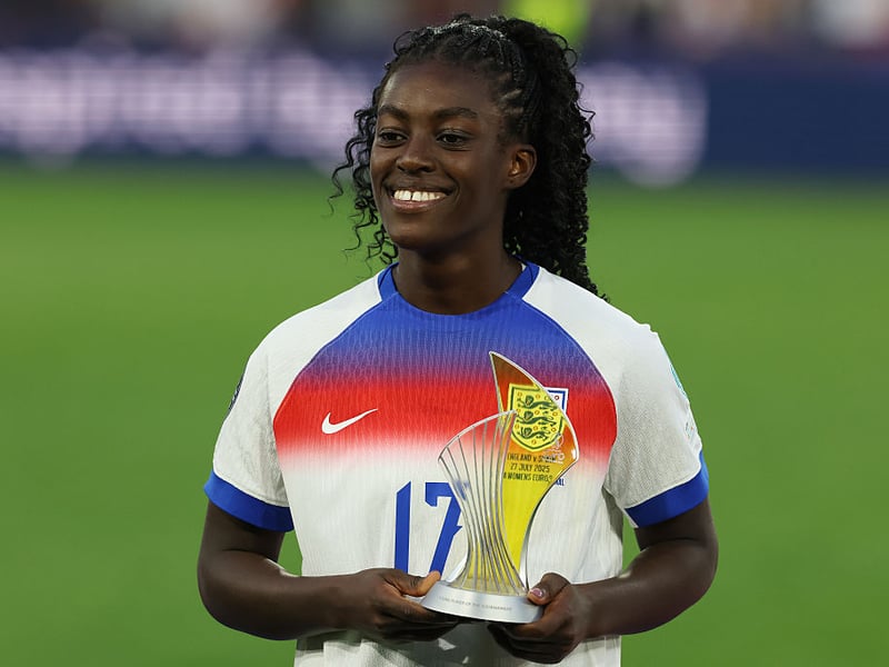 Not only did Michelle Agymang play a key role in helping the Lionesses win Euro 25 - she also took home the trophy for being the tournamnent's best young player. She's 33/1 for this year's SPOTY.