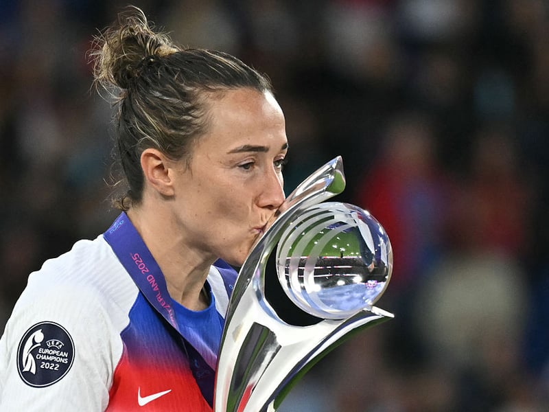 Yet another Lioness on the list is Lucy Bronze - with odds of 20/1. She's represented England in every major championship since Euro 2013. The former national captain is regularly mentioned in converations about the best players of all time.