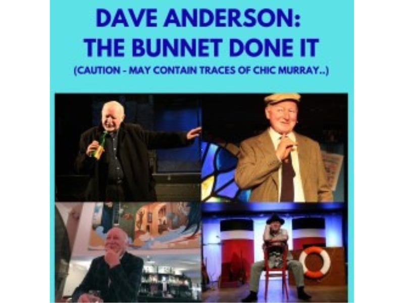 Much-loved Scottish actor Dave Anderson is marking the 40th anniversary of the death of comedian by performing some of his favourite Chic monologues, share a few of his observations on the business of life in general, and will sing some songs. The consumate entertainer will be at the Auditorium at Ghillie Dhu on August 19 at 5pm.