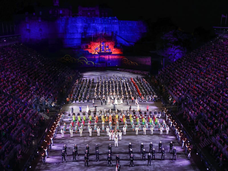 The Royal Edinburgh Military Tattoo runs from August 1-23 and is one of the hottest tickets of the summer. It can be expensive though. For a free taster, head to the Royal Mile, just down from the Castle when the show is due to finish at around 11pm. Not only will you get a great view of the fireworks on the esplanade, you'll also have the chance to see some of the cast march away from the venue.