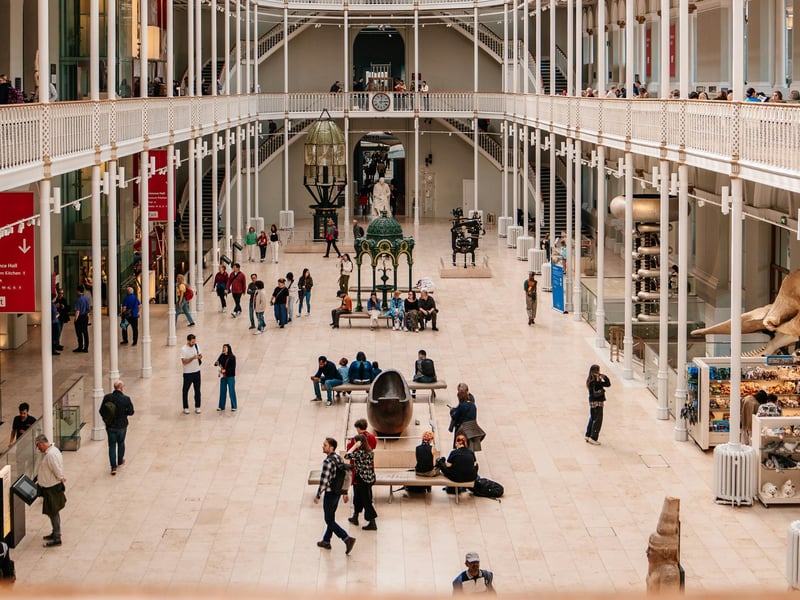 It may not be part of the festivals, but the National Museum of Scotland is right in the middle of the August madness and is a great place to escape the bustle...for free. With everything from dinosaurs and Dolly the Sheep, to the Lewis Chessmen, the Chambers Street museum is a favourite for those looking for a fun day out with their family. 