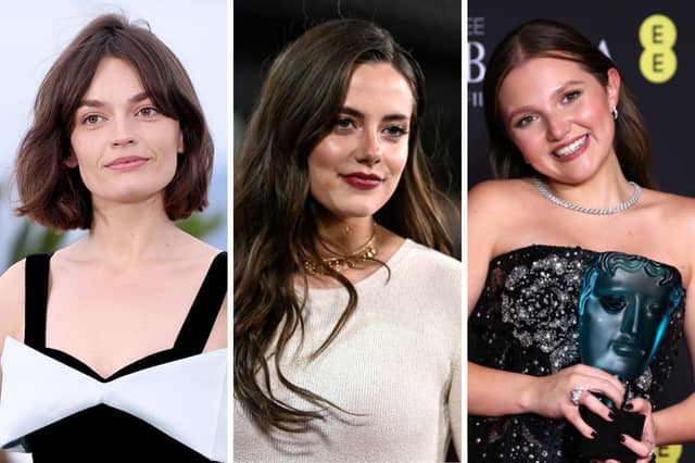 Three of the stars in the running to play Miss Moneypenny in the new James Bond film.