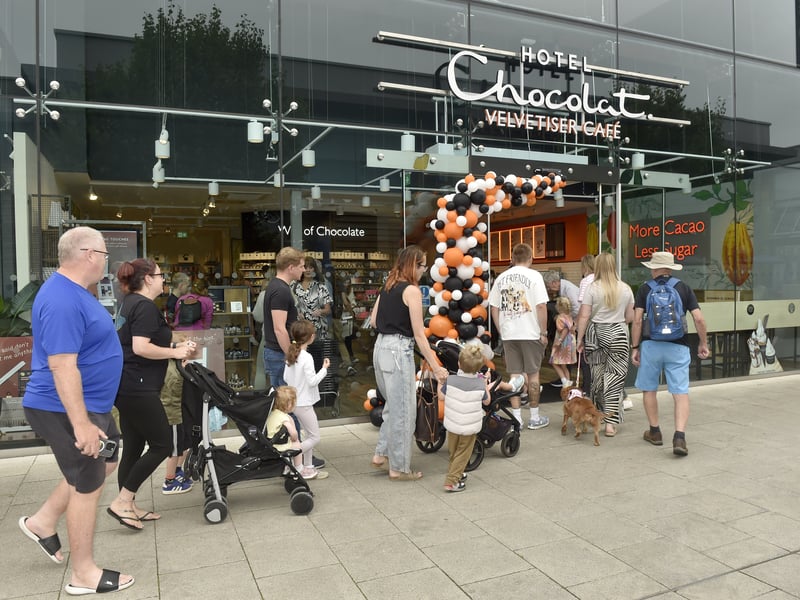 Hotel Chocolat has opened its new velvetiser cafe in Whiteley Shopping Centre.

Picture: Sarah Standing (310725-7573)