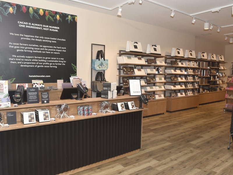 Hotel Chocolat has opened its new velvetiser cafe in Whiteley Shopping Centre.

Picture: Sarah Standing (310725-7573)
