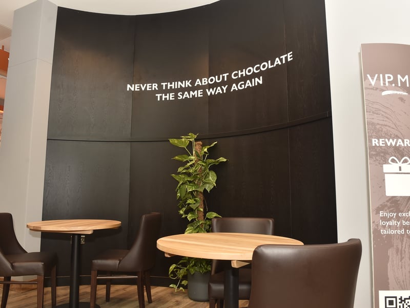 Hotel Chocolat has opened its new velvetiser cafe in Whiteley Shopping Centre.

Picture: Sarah Standing (310725-7573)