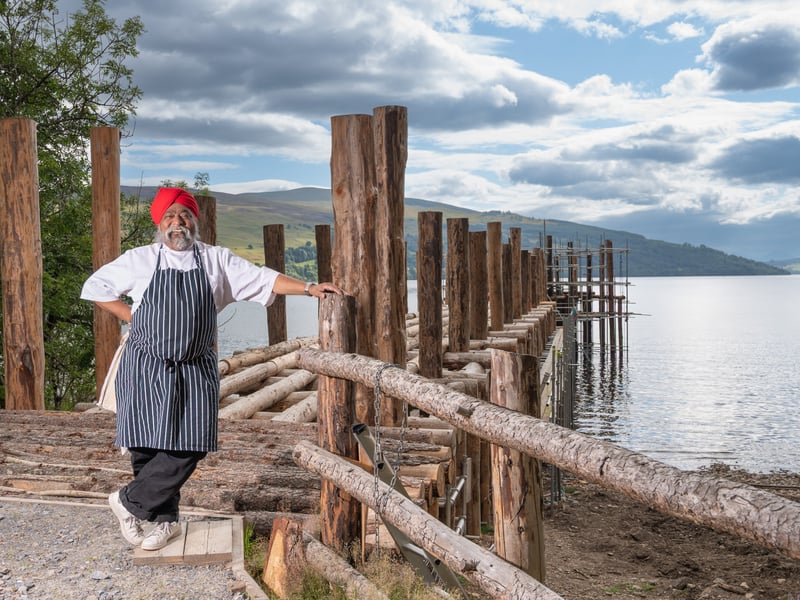 The TV chef is helping to raise fund for the centre