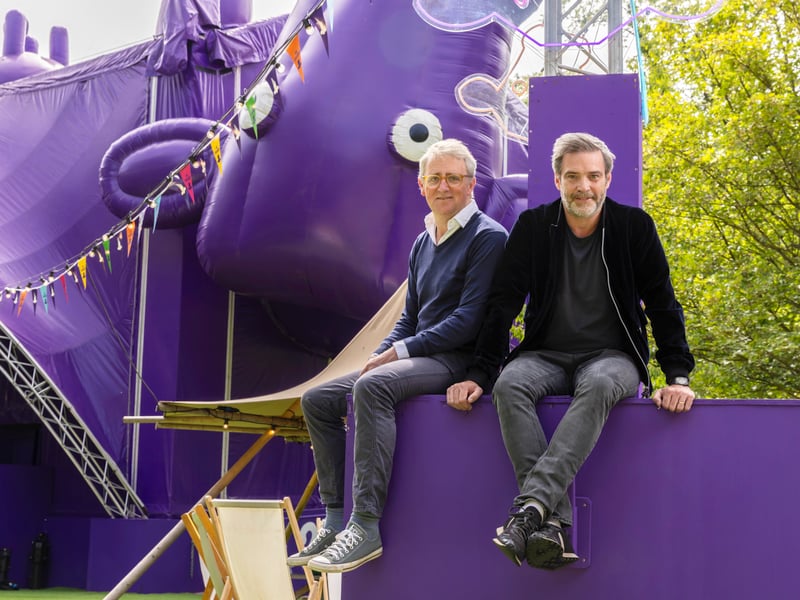 Ed Bartlam and Charlie Wood, Underbelly directors.