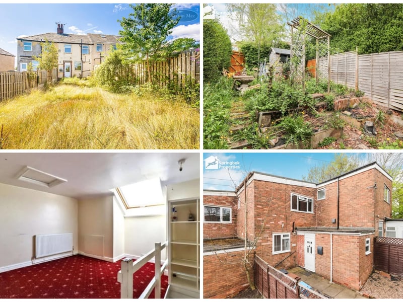 These 11 homes are all in the Sheffield area and are priced at £120,000 or less, with the lowest going for just £90,000.