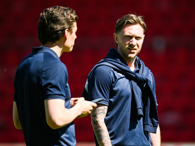 Signed in the summer from Dundee, he is closing in on a return from a thigh injury, but Celtic is expected to be too soon for him.