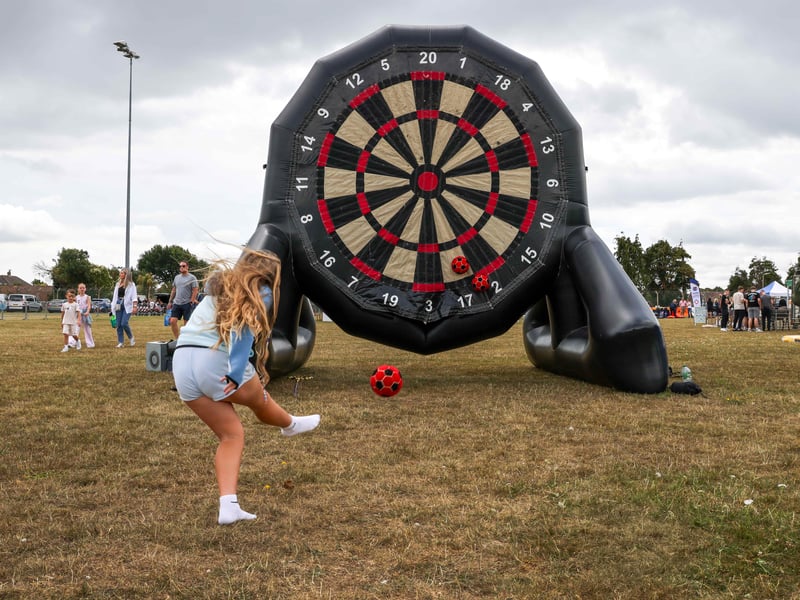 Events that wowed the crowds included Birds of prey, a petting zoo, 'Soak-a-sailor', adult and child friendly inflatables, steam waggon rides and the spectacular Tigers Motorcycle Display Team.