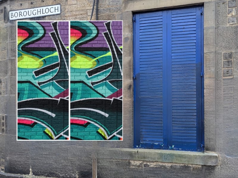 Lothian Association of Youth has submitted plans to place a mural at 7 Boroughloch in the Southside area, in a bid to cut the costly level of removing graffiti in the area. 
It said: "Dunford House has been subject to significant offensive graffiti, which has worsened recently. While we have previously arranged for graffiti removal, this has been an expensive and ongoing problem due to its frequent recurrence. We propose commissioning a youth group to create a mural, inspired by successful projects at the nearby Edinburgh Leisure building and Colinton Tunnel. We believe this could deter further graffiti while engaging young people in a meaningful community project."