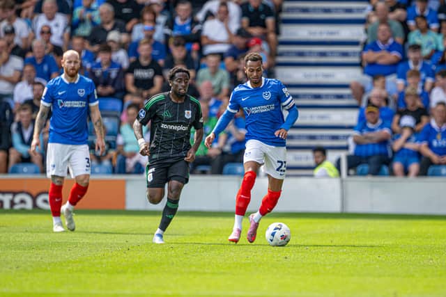 Josh Murphy was Jordan Cross' Pompey man of the match against Pec Zwolle