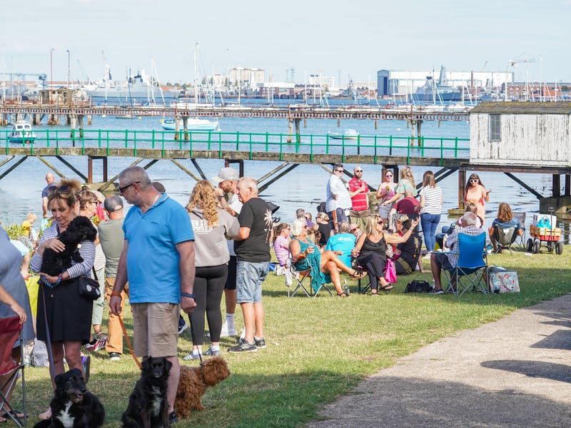 It was a beautiful sunny day for the event.

Pictured by Alec Chapman