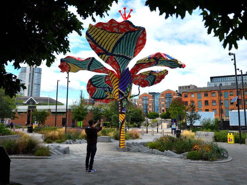 It brings 6,200 square metres of new green space to the South Bank.